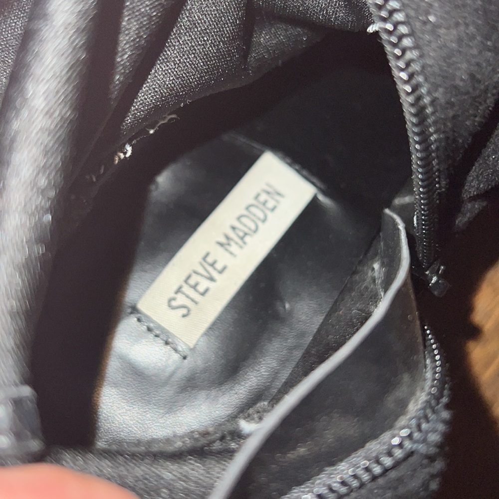 Steve Madden Larah Thigh High Faux Suede Boots - Picture 4 of 6